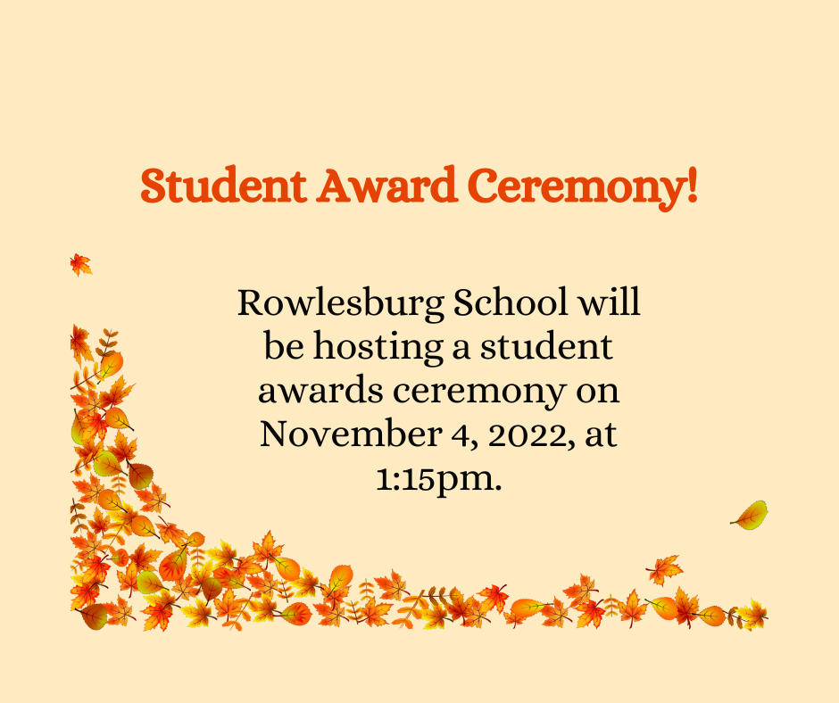Rowlesburg School Student Awards