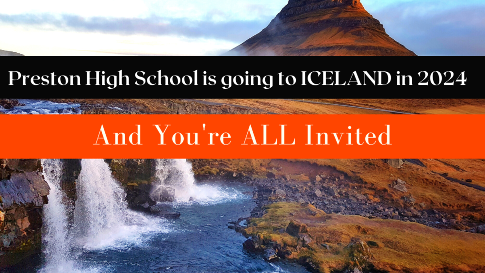 Iceland Trip Announcement