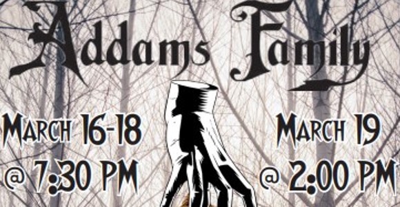 Adaams Family Play announcement