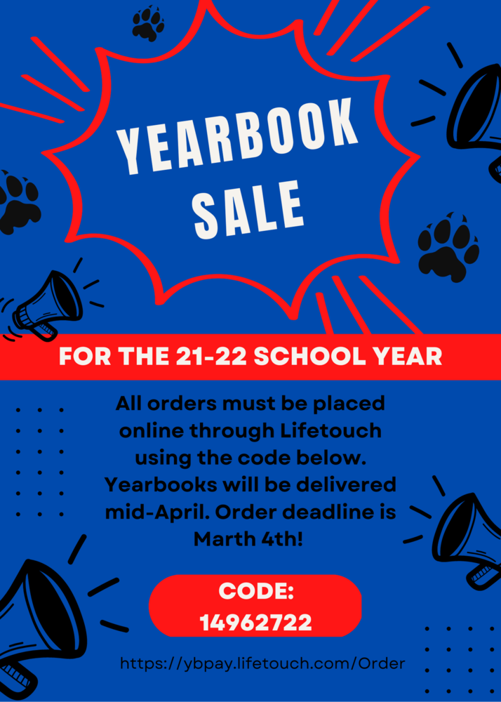 21-22 Yearbook Sale 