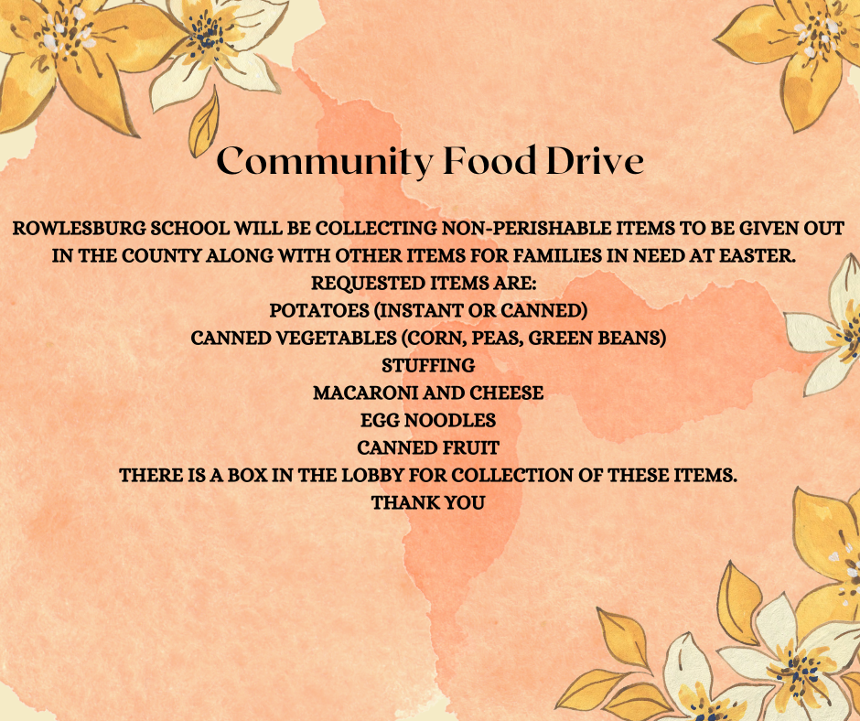 Community Food Drive