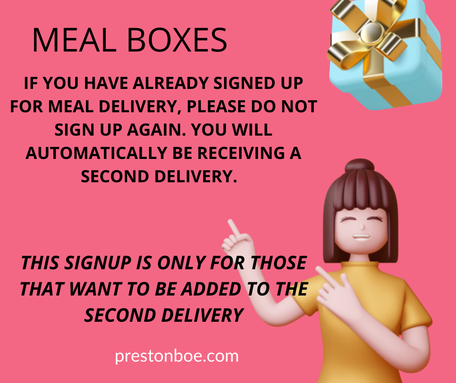 Meal boxes