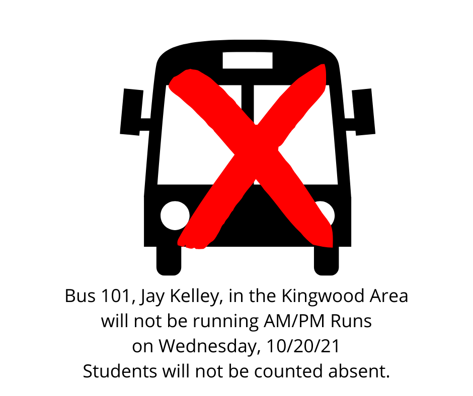 cancel bus run