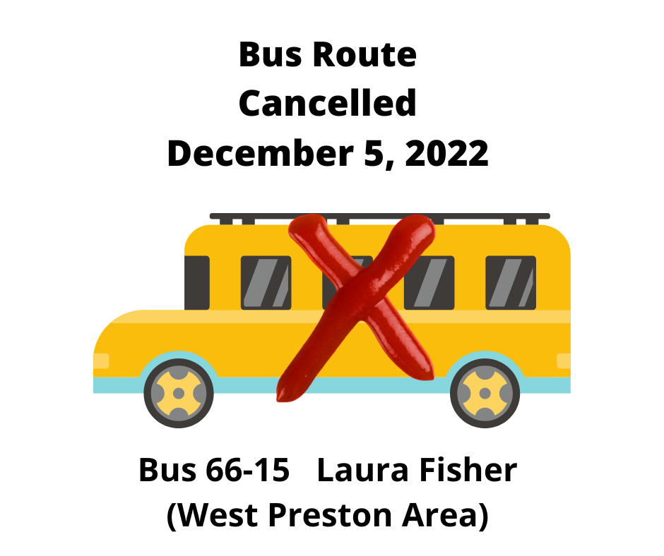 bus cancelled