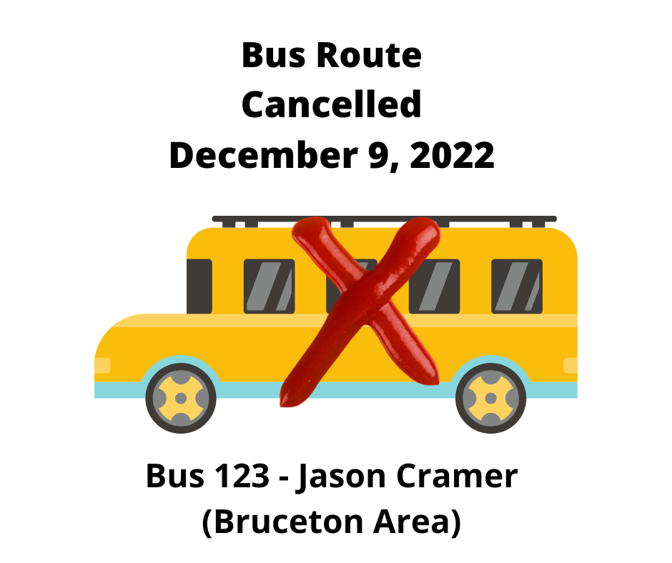 bus cancelled